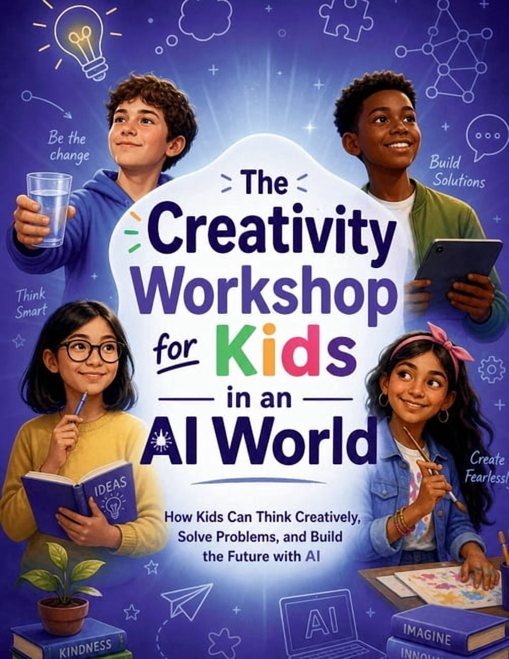 Workshop for Kids The Creativity Workshop for Kids in an AI World: How Kids Can Think Creatively, Solve Problems, and Build the Future wit, (Paperback)