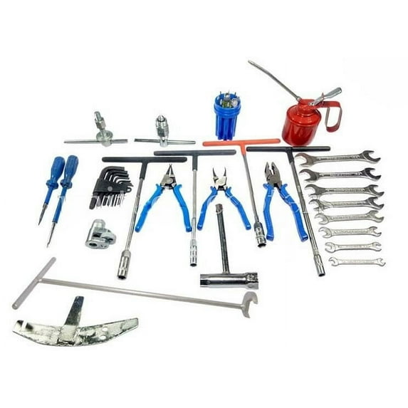 Workshop Starter Tool Kit Set Of 40 Tools For Vespa Bajaj VBB VLB VNC Models