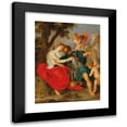 thumbnail image 1 of Workshop of Peter Paul Rubens 15x18 Black Modern Framed Museum Art Print Titled - Venus Disarming Mars, 1 of 5