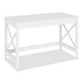 thumbnail image 1 of Workspace by Alera Farmhouse Writing Desk, 47.24 x 23.62 x 29.53, White, 1 of 7