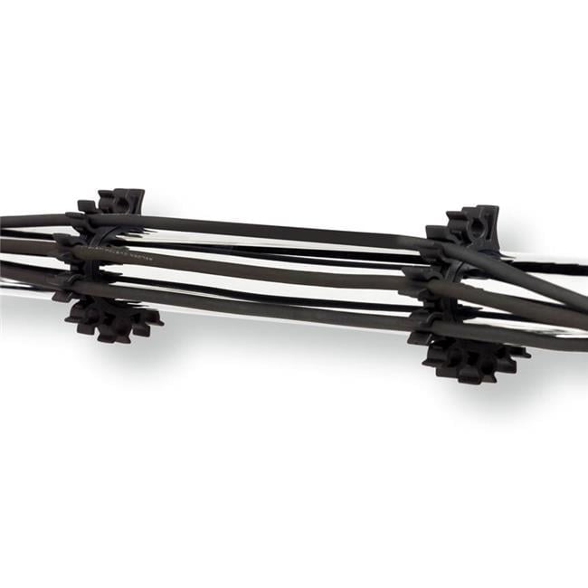 Workstation Cable Management Clips, Pack of 4