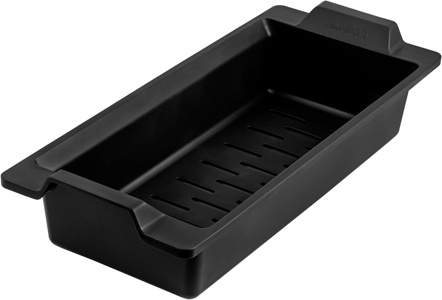 Black Composite Workstation Sink Colander with Handles
