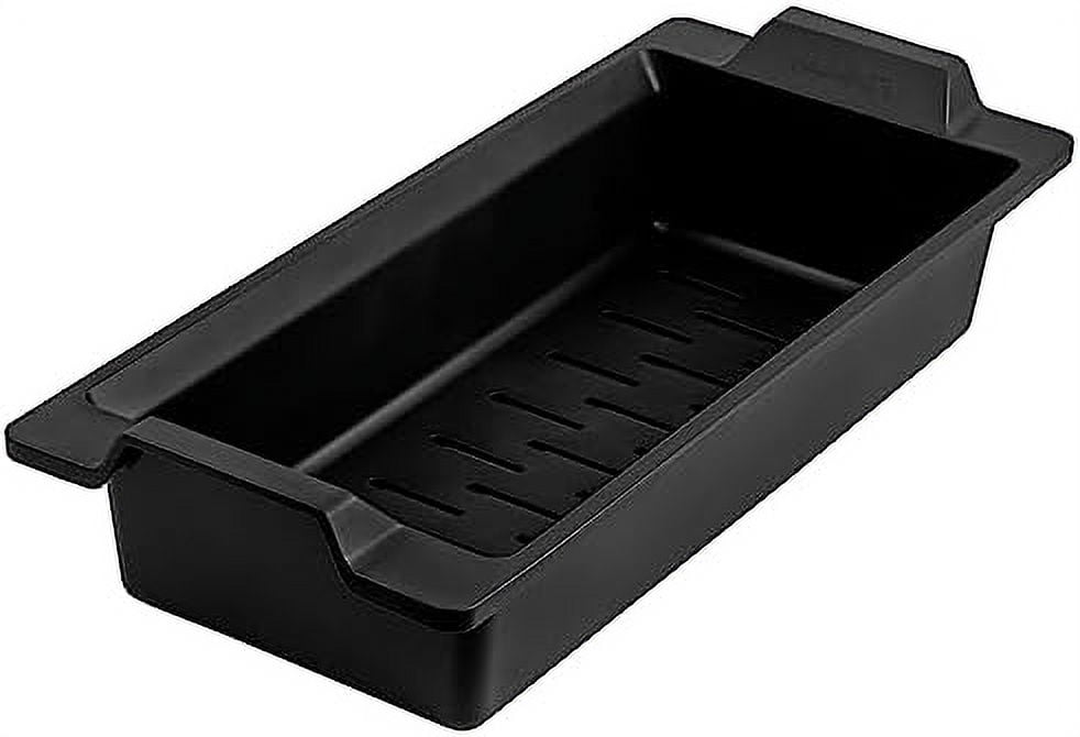 Black Composite Workstation Sink Colander with Handles
