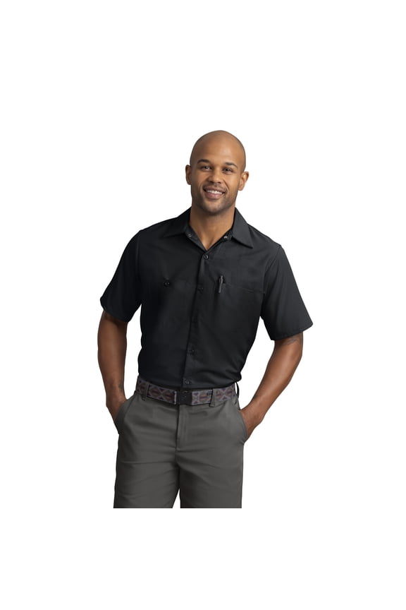 ® Men's Short Sleeve Industrial Work Shirt
