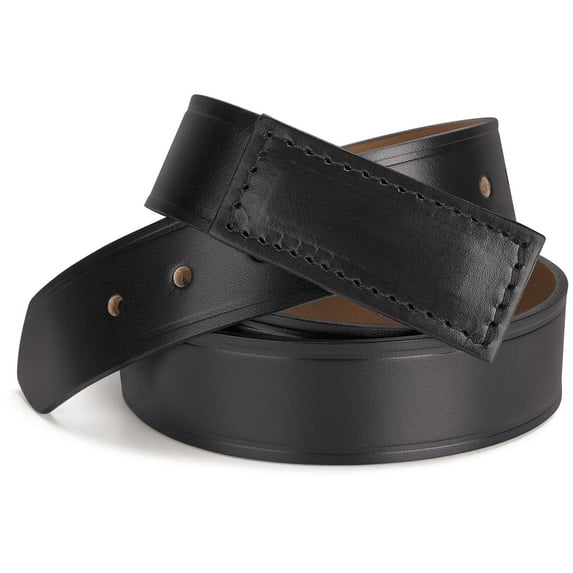 Workwear Outfitters Zeroskratch Leather Belt, Men's, Black, Small