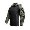 thumbnail image 1 of Workwear Tactical Training Sets for Mens Windproof Rainproof Function Suits with Mutil Pockets Pure Classic Long Sleeved Zipper Stand Up Collar Multifunctional Set Workout Running Gym Outfits, 1 of 6