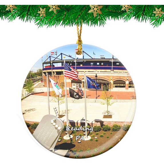 Worland Wyoming USA Christmas Ornament Travel Souvenir Personalized Christmas Tree Pendant Hanging Decoration