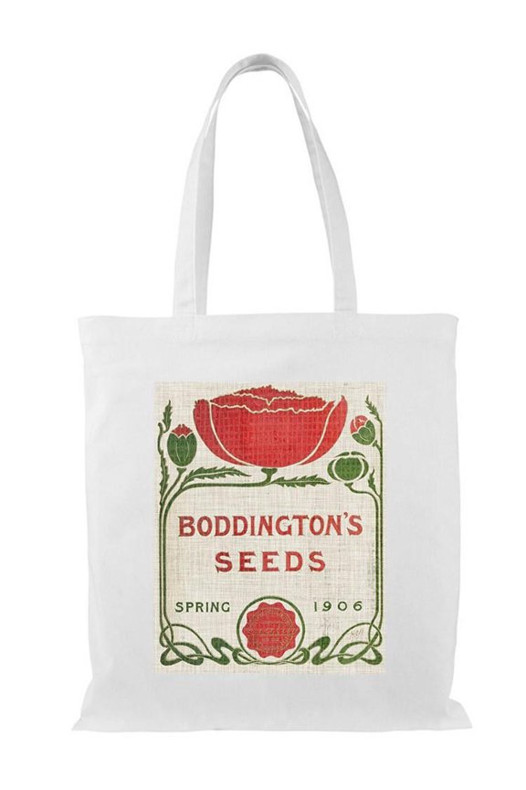 Flower Seed Packs Iii Tote Bag - Vision Studio Designs, One Size Cotton Canvas Tote Bag