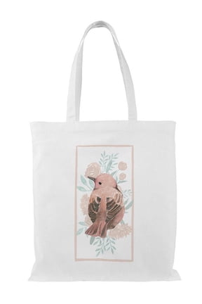 Spring Awakening Tote Bag - Grace Popp Designs, One Size Cotton Canvas Tote Bag