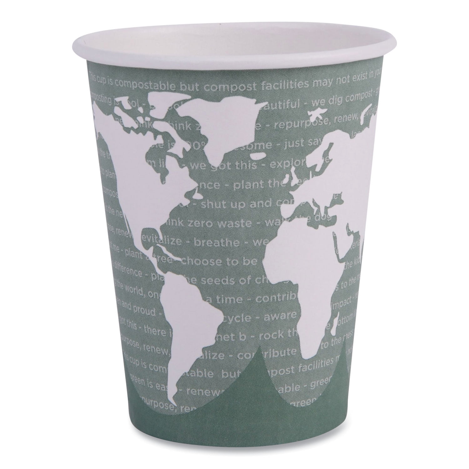 World Art Renewable and Compostable Hot Cups, 20 oz, 50/Pack, 20 Packs/Carton World Art Renewable and Compostable Hot Cups, 20 oz, 50/Pack, 20 Packs/Carton