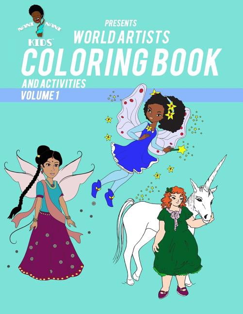 World Artist Nani Nani Kids: World Artist Coloring Book and Activities, Book 1, (Paperback)