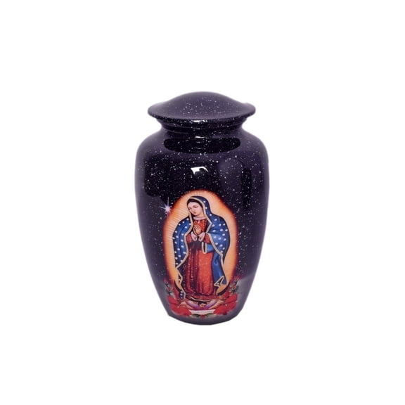 World Bazaar Our Lady of Guadalupe Urn, Religious Cremation Urn