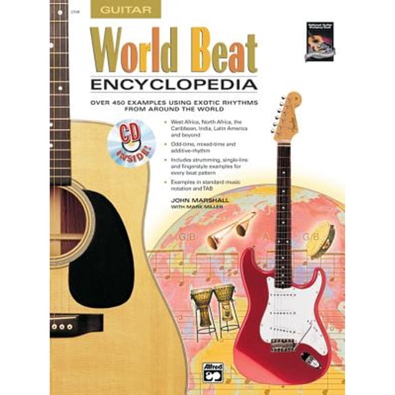 Pre-Owned World Beat Encyclopedia: Over 450 Examples Using Exotic Rhythms from Around the World, Book & CD (Paperback) 0739033239 9780739033234