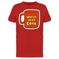 thumbnail image 1 of World Best Cook T-Shirt Men -Image by Shutterstock, Male Medium, 1 of 2