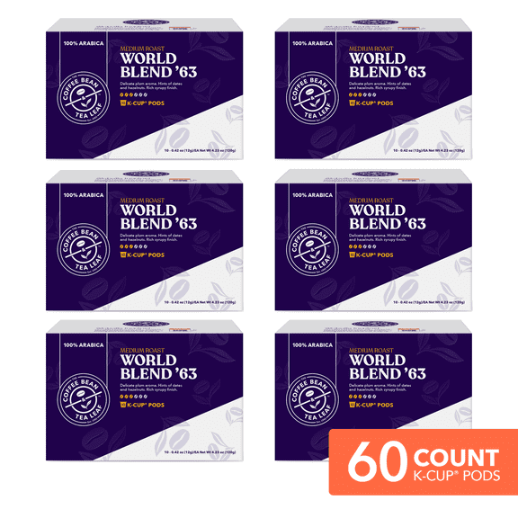 World Blend '63, Medium Roast, 12g Single Serve