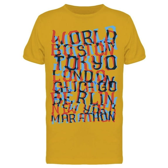 World Boston Tokyo T-Shirt Men -Image by Shutterstock, Male XX-Large