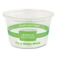 thumbnail image 1 of World Centric CP-CS-4S 4 oz PLA Plastic Cold Cups - Clear (1000/Carton), 1 of 7