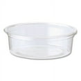 thumbnail image 1 of World Centric CPCS2SF 2 oz PLA Plastic Flat Style Cold Cups - Clear (2000/Carton), 1 of 8