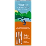 World Centric Corn Compostable Clear Cups, 16 oz, 20 Count