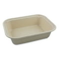 thumbnail image 1 of World Centric TR-SC-60-LFP 60 oz 7.5 in. x 9.8 in. x 2.7 in. Paper Fiber Containers - Natural (400/Carton), 1 of 9