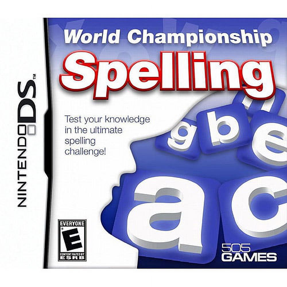 World Championship Spelling - Nintendo DS - image 1 of 2