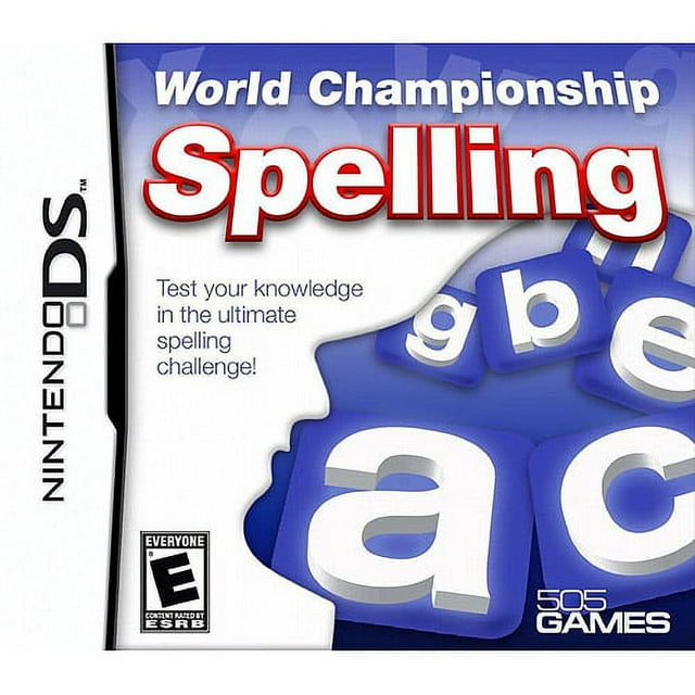 World Championship Spelling - Nintendo DS