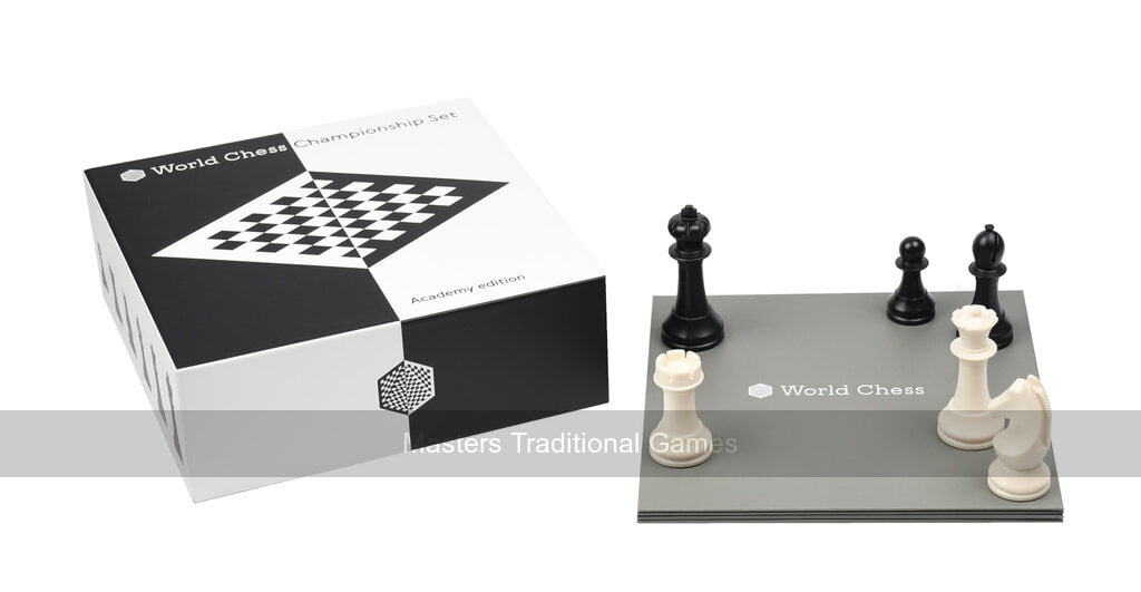 World Chess Championship Set Full Official Tournament Extra  Queens Unique Sets for Kids and Adults Board Game Weighted Pieces (Extra  Queens) for 2 players : Toys & Games