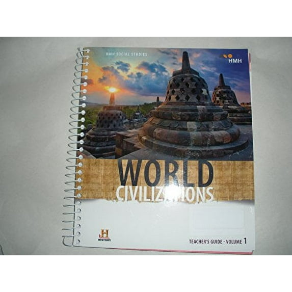 Pre-Owned Hmh Social Studies: World Civilizations, 9780544917934, 0544917936, Paperback, Teacher’s edition