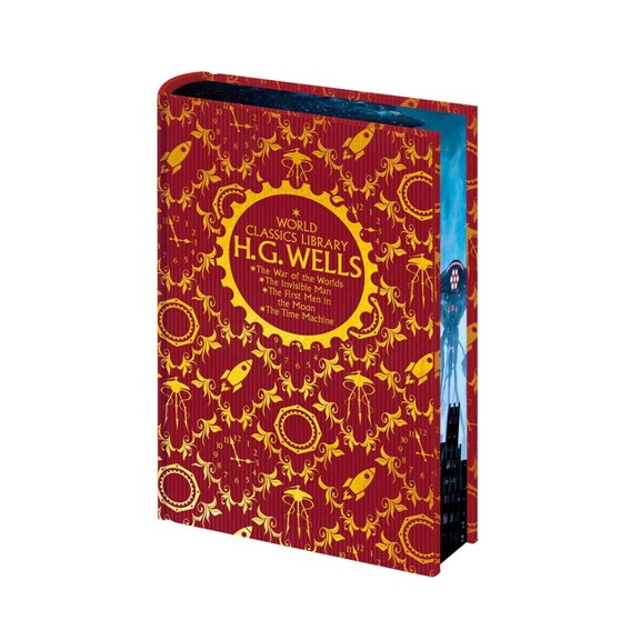 World Classics Library World Classics Library: H. G. Wells: The War of the Worlds, the Invisible Man, the First Men in the Moon, the Time Machi, (Hardcover)