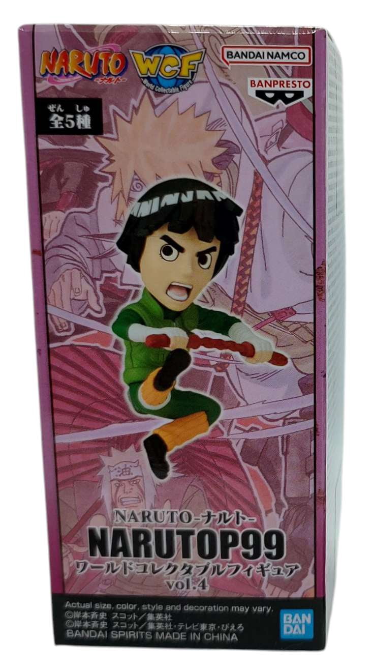 World Collectable Figure WCF NarutoP99 Vol.4 Rock Lee Minifigue