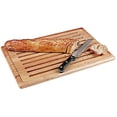 thumbnail image 1 of World Cuisine 42964-60 23.62 in. Natural Wood Bread Cutting Board, 1 of 1
