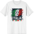 thumbnail image 1 of World Cup 1994 Italia Adult White Crew Neck Short Sleeve Tee-XXL, 1 of 4