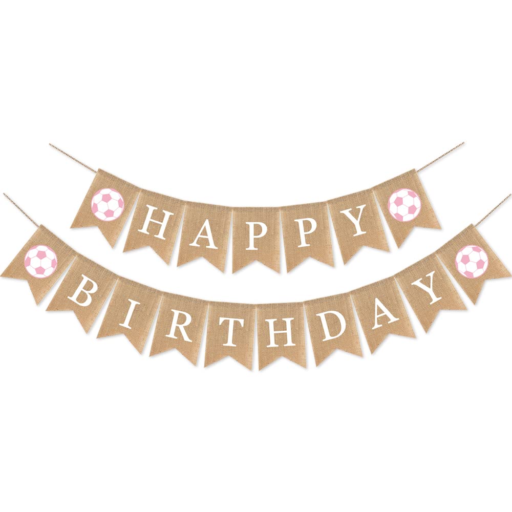 World Cup 2022 Qatar Party, Sport Soccer Birthday Decorations for Girls