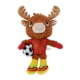 thumbnail image 1 of World Cup 2026 Canada - Maple the Moose Mascot Plush Toys - Maple the Moose Mascot Stuffed Animals with Red Uniform, Soft Collectible Toy for Fans - 9.8 inch, 1 of 5