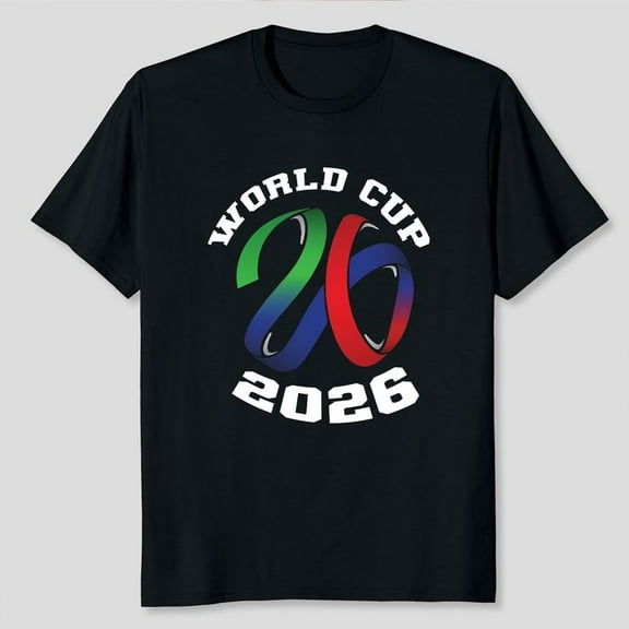 World Cup 2026 Soccer T-shirt, Sizes S-5XL - Gategoo