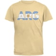thumbnail image 1 of World Cup ARG Argentina Distressed Yellow T-Shirt - Medium, 1 of 1