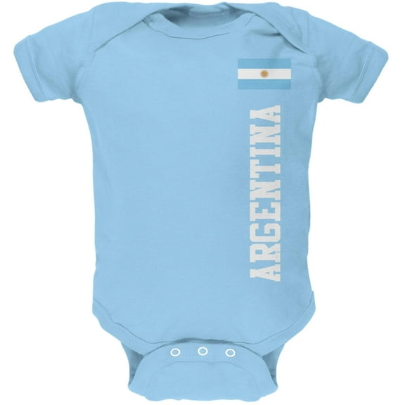 World Cup Argentina Blue Baby One Piece - 3-6 months