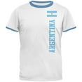 thumbnail image 1 of World Cup Argentina Mens Ringer T Shirt, 1 of 1