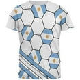 thumbnail image 1 of World Cup Argentina Soccer Ball All Over Mens T Shirt Multi SM, 1 of 2