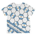 thumbnail image 1 of World Cup Argentina Soccer Ball All Over Toddler T Shirt Multi 2T, 1 of 2