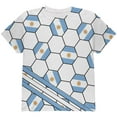 thumbnail image 1 of World Cup Argentina Soccer Ball All Over Youth T Shirt Multi YXL, 1 of 2