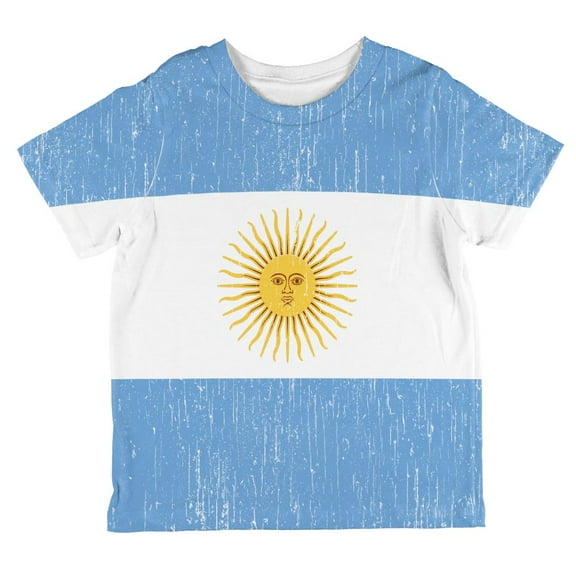 World Cup Argentina Sun All Over Toddler T Shirt Multi 2T