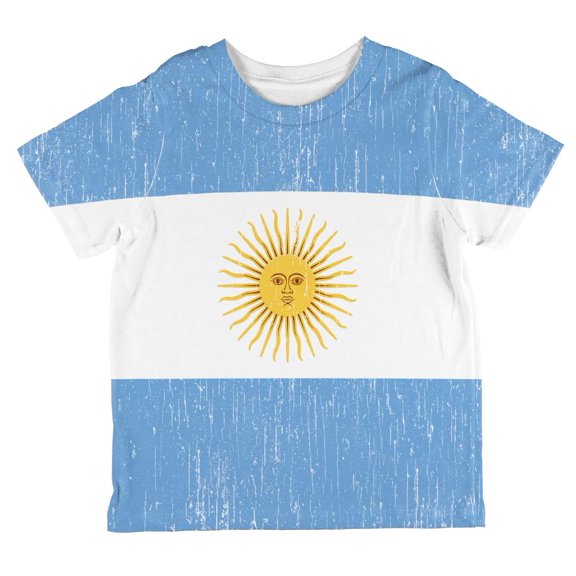 World Cup Argentina Sun All Over Toddler T Shirt Multi 4T