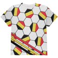 thumbnail image 1 of World Cup Belgium Soccer Ball All Over Youth T Shirt Multi YMD, 1 of 2