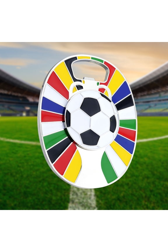 World Cup Bottle Opener, 2026 World Cup Merchandise, World Soccer Cup Bottle Opener, 2026 Trophy Bottle Opener Keychains, Rotating Soccer Ball Design, Football Fan Accessories for Men