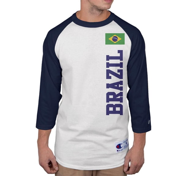 World Cup Brazil Mens Raglan T Shirt