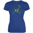 thumbnail image 1 of World Cup Brazil Soccer Kick Flag Silhouette Royal Juniors Soft T-Shirt - X-Large, 1 of 1