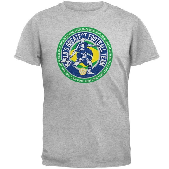 World Cup Brazil Soccer World's Best Football Team Mens T Shirt
