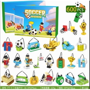 World Cup Building Set, Soccer Field Building Blocks Set, Soccer Stadium Toy Building Bricks, Football Sports Bord Game for Teens Kids Adults - 600PCS