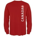 thumbnail image 1 of World Cup Canada Red Adult Long Sleeve T-Shirt - 2X-Large, 1 of 1